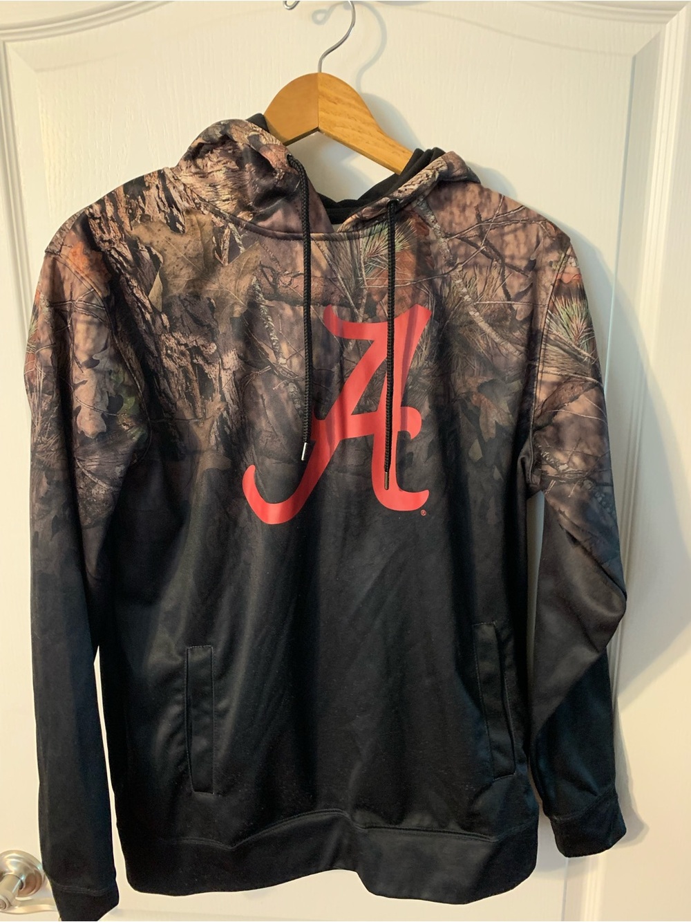 Colosseum Black Camo Hoodie